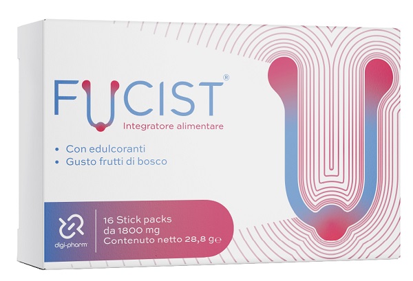 FUCIST 16 STICK PACKS DA 1800 MG GUSTO FRUTTI DI BOSCO CON EDULCORANTI SENZA GLUTINE SENZA LATTOSIO - Farmacia-flash.it