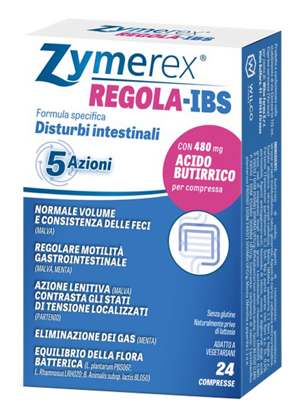 ZYMEREX REGOLA-IBS 24 COMPRESSE - Farmacia-flash.it