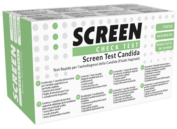 SCREEN TEST RAPIDO SCREEN TEST CANDIDA AUTODIAGNOSTICO 1 PEZZO - Farmacia-flash.it