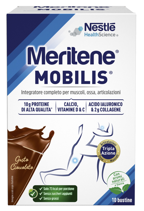 MERITENE MOBILIS CHOCOLATE 8 10 BUSTINE - Farmacia-flash.it