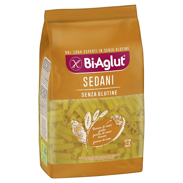 BIAGLUT PASTA SENZA GLUTINE SEDANI 400 G - Farmacia-flash.it
