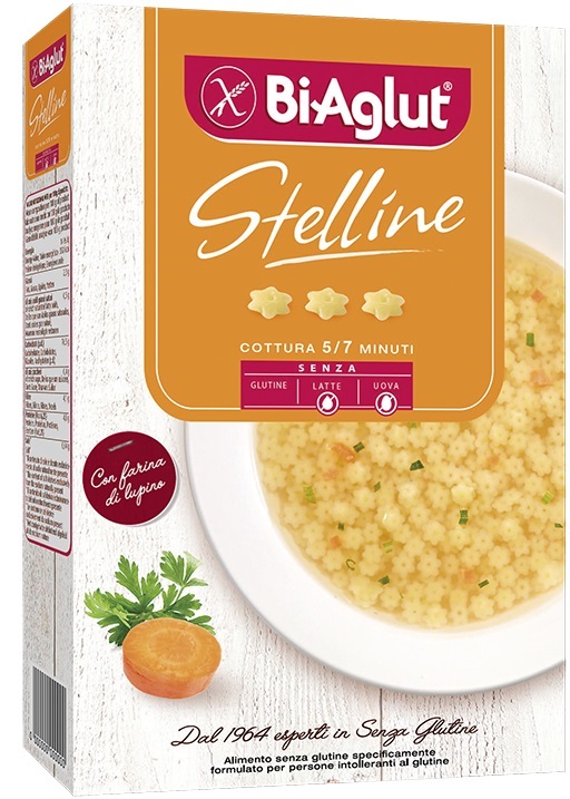 BIAGLUT PASTA SENZA GLUTINE STELLINE 250 G - Farmacia-flash.it