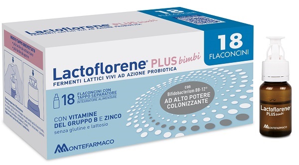 LACTOFLORENE PLUS BIMBI 18 FLACONI - Farmacia-flash.it