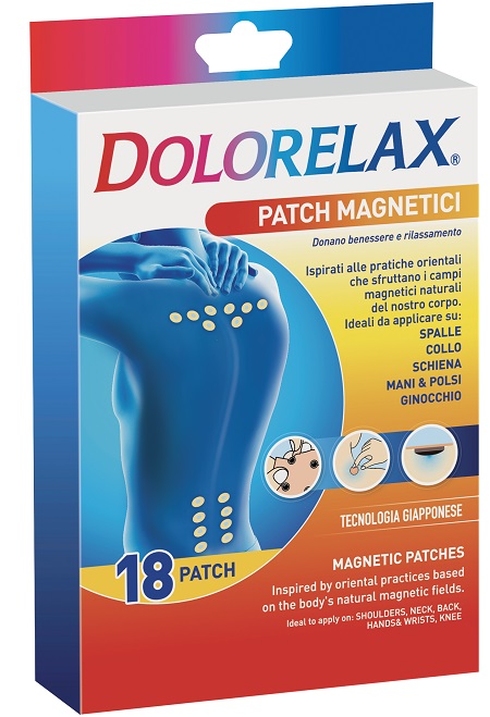 DOLORELAX PATCH MAGNETICI 3 BUSTINE DA 6 PEZZI - Farmacia-flash.it