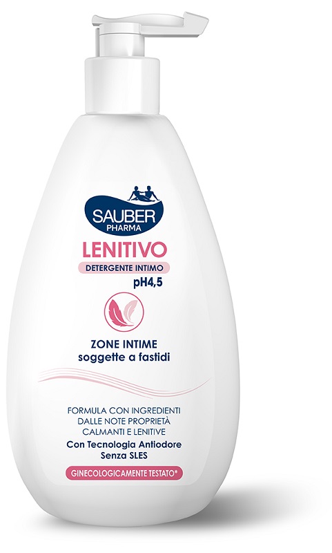 SAUBER DETERGENTE INTIMO LENITIVO 500 ML - Farmacia-flash.it