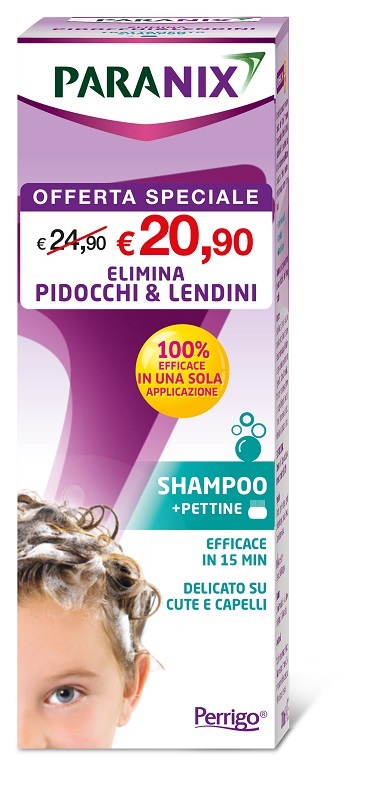 PARANIX SHAMPOO TRATTAMENTO TAGLIO PREZZO 200 ML - Farmacia-flash.it