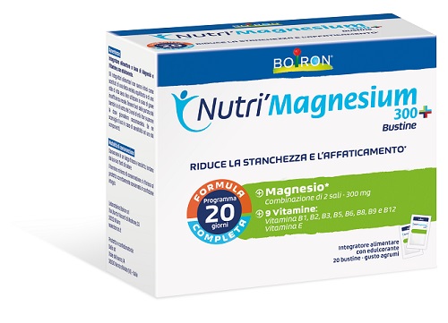 NUTRI'MAGNESIUM 300+ 20 BUSTINE - Farmacia-flash.it