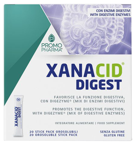 XANACID DIGEST 20 STICK - Farmacia-flash.it
