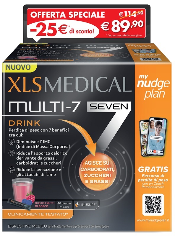 XLS MEDICAL MULTI 7 60 STICK TAGLIO PREZZO - Farmacia-flash.it
