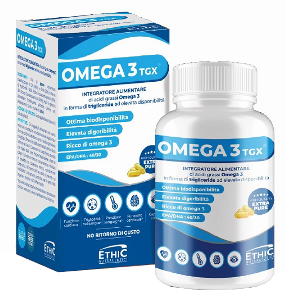 OMEGA3 TGX 60 SOFTGEL - Farmacia-flash.it