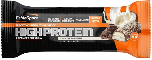 HIGH PROTEIN COCCO BARRETTA PROTEICA 45 G - Farmacia-flash.it
