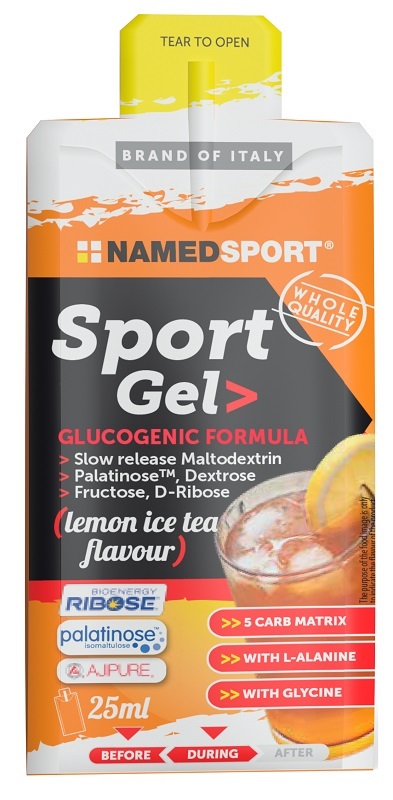 SPORT GEL LEMON ICE TEA 25 ML - Farmacia-flash.it