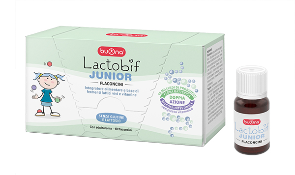 LACTOBIF JUNIOR 10 FLACONCINI DA 10 ML - Farmacia-flash.it