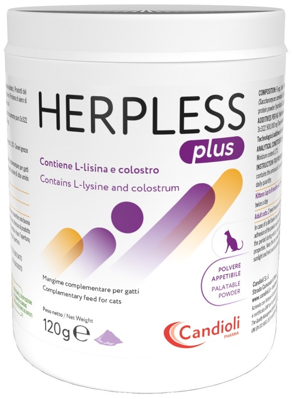 HERPLESS PLUS POLVERE 120 G - Farmacia-flash.it