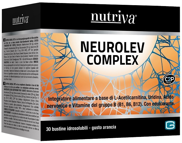 NUTRIVA NEUROLEV COMPLEX 30 BUSTINE - Farmacia-flash.it