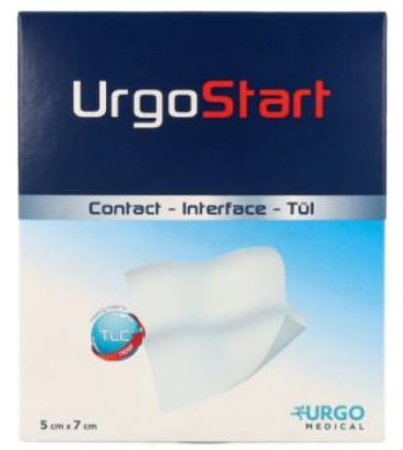 MEDICAZIONE NON ADERENTE URGOSTART CONTACT 5X7CM 3 PEZZI - Farmacia-flash.it