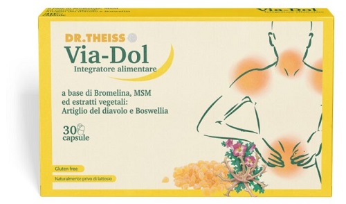 THEISS VIA-DOL ARTIGLIO DEL DIAVOLO E BOSWELLIA 30 CAPSULE - Farmacia-flash.it