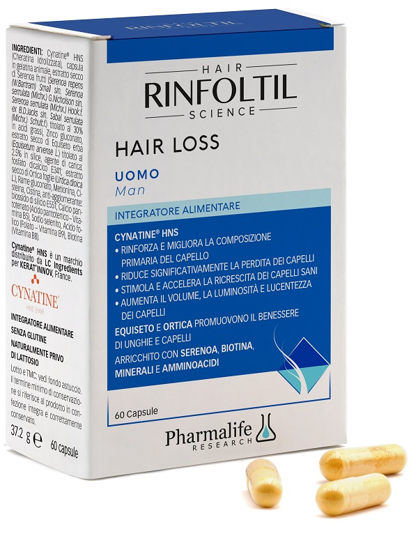 RINFOLTIL HAIR LOSS UOMO 60 CPS - Farmacia-flash.it