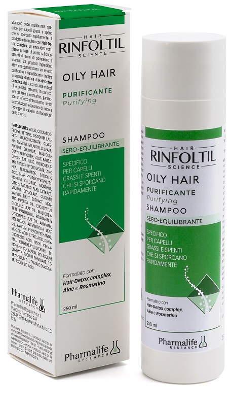 RINFOLTIL OILY HAIR SHAMPOO 250 ML - Farmacia-flash.it
