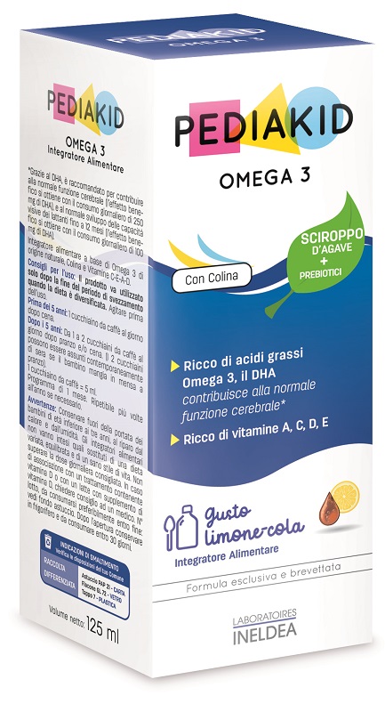 PEDIAKID OMEGA 3 125 ML - Farmacia-flash.it