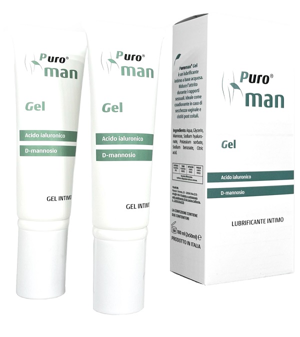 PUROMAN GEL INTIMO 2 PEZZI DA 50 ML - Farmacia-flash.it
