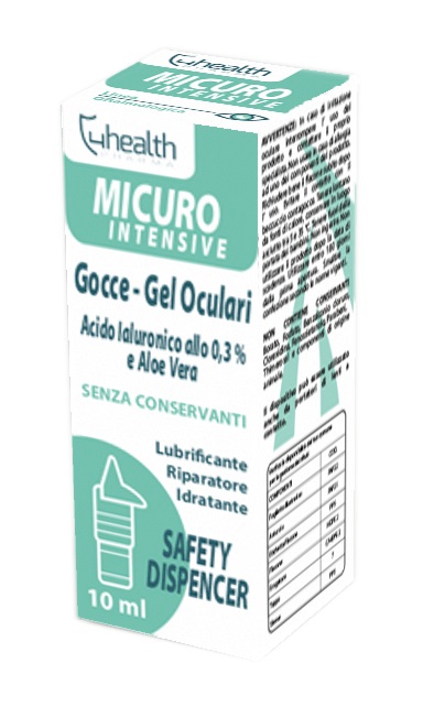 GOCCE OCULARI MICURO ACIDO IALURONICO 0,3% E ALOE VERA 10 ML - Farmacia-flash.it