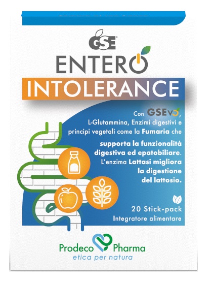 GSE ENTERO INTOLERANCE 20 STICKPACK - Farmacia-flash.it