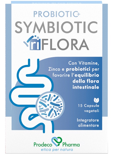 PROBIOTIC+ SYMBIOTIC RIFLORA 15 CAPSULE - Farmacia-flash.it