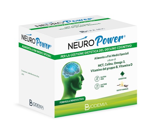 BIODEMIA NEUROPOWER 20 BUSTINE GUSTO VANIGLIA - Farmacia-flash.it