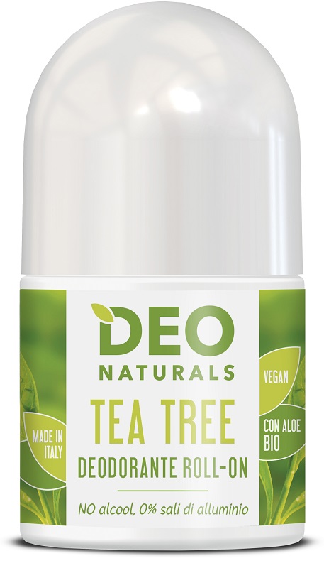 DEONATURALS ROLL ON TEA TREE 50 ML - Farmacia-flash.it