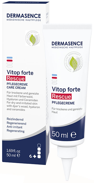 DERMASENCE VITOP FORTE RESCUE CARE CREAM 50 ML - Farmacia-flash.it