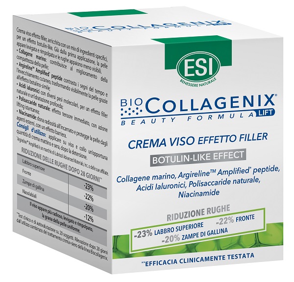 ESI BIOCOLLAGENIX CREMA VISO EFFETTO FILLER 50 ML - Farmacia-flash.it