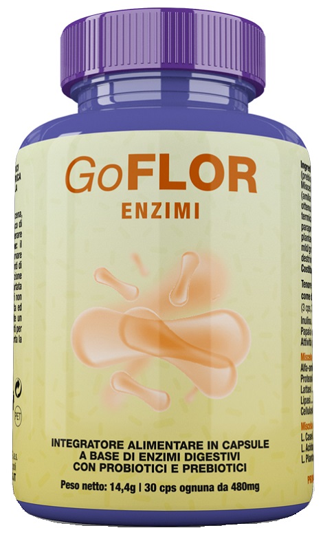 GOFLOR ENZIMI 30 CAPSULE - Farmacia-flash.it