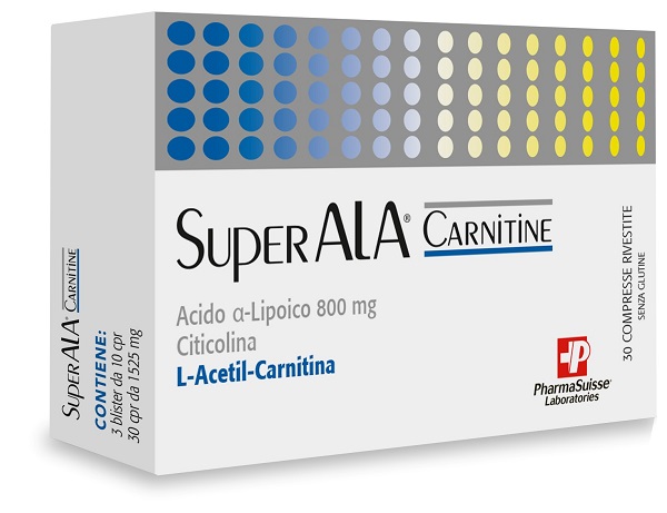 SUPERALA CARNITINE 30 COMPRESSE - Farmacia-flash.it