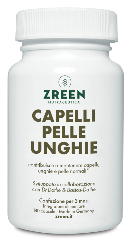 ZREEN CAPELLI PELLE UNGHIE 180 CAPSULE - Farmacia-flash.it