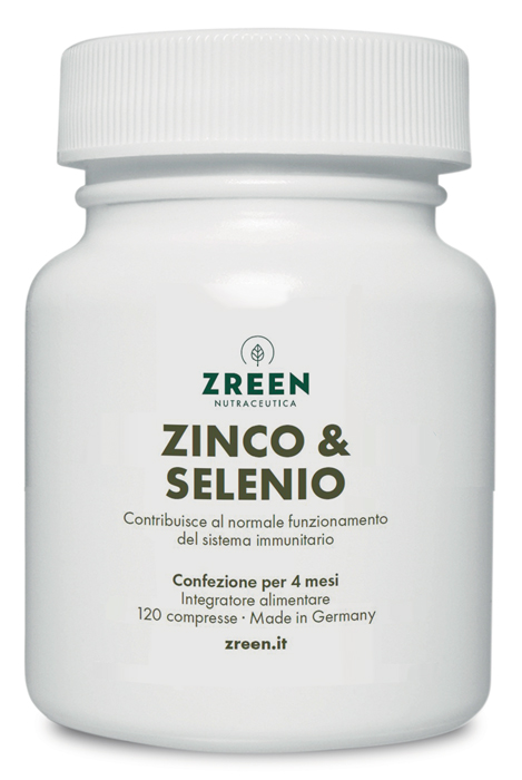 ZREEN ZINCO & SELENIO 120 COMPRESSE - Farmacia-flash.it