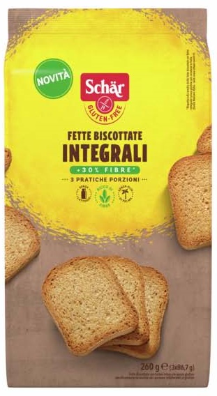 SCHAR FETTE BISCOTTATE INTEGRALI 260 G - Farmacia-flash.it