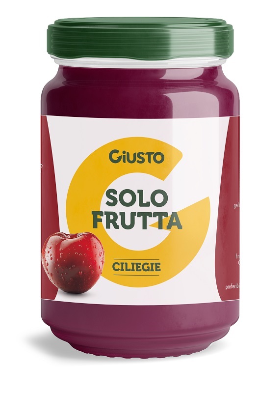 GIUSTO SOLO FRUTTA CONFETTURA CILIEGIE 220 G - Farmacia-flash.it