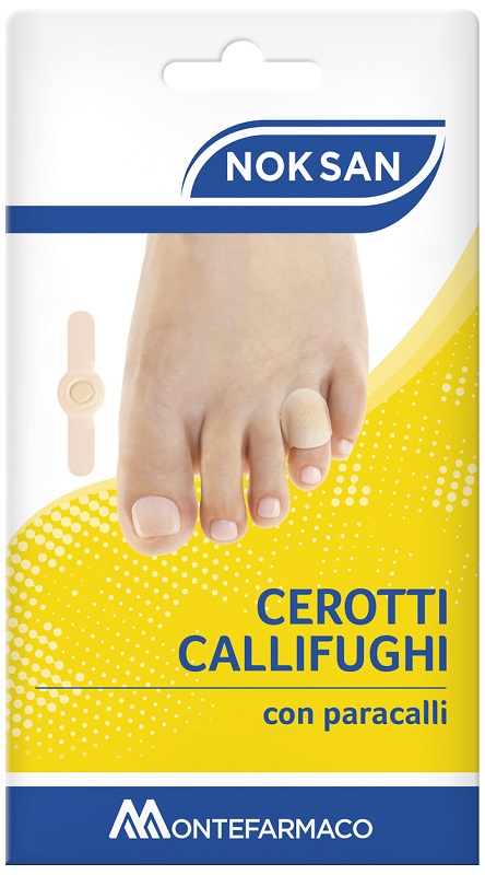 CEROTTO CALLIFUGO CON PARACALLI NOKSAN 6 PEZZI - Farmacia-flash.it