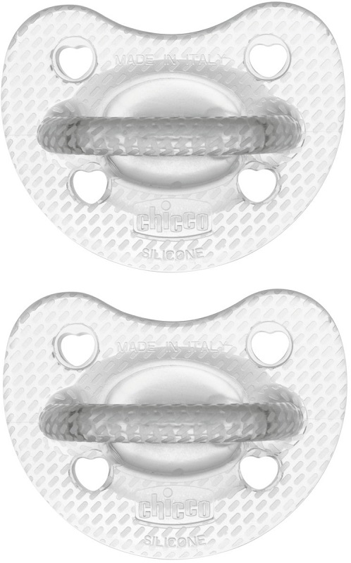 CHICCO GOMMOTTO SILICONE CRYSTAL 16-36 MESI 2 PEZZI - Farmacia-flash.it