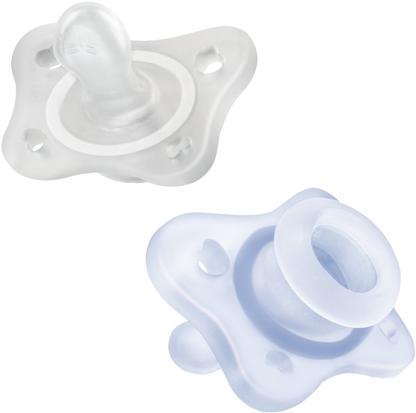 CHICCO GOMMOTTO MINI AZZURRO 0-2M 2 PEZZI - Farmacia-flash.it
