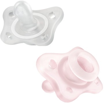 CHICCO GOMMOTTO MINI ROSA 0-2M 2 PEZZI - Farmacia-flash.it