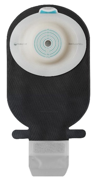 SACCA ILEOSTOMIA SENSURA MIO CONVEX SOFT RIVESTIMENTO NERO APERTURA ISPEZIONABILE MIDI FORO RITAGLIABILE 15-33 10 PEZZI - Farmacia-flash.it