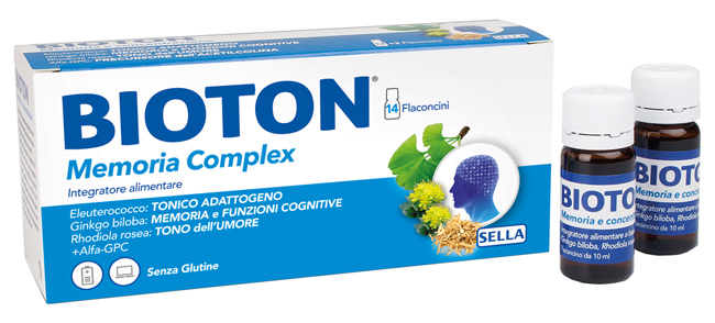 BIOTON MEMORIA COMPLEX 14 FLACONCINI DA 10 ML - Farmacia-flash.it