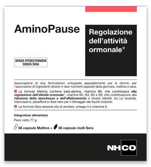 NHCO AMINOPAUSE 56 CAPSULE + 56 CAPSULE - Farmacia-flash.it