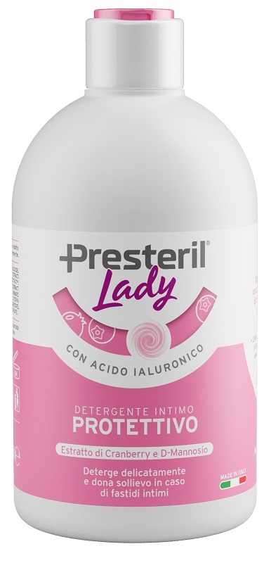 PRESTERIL LADY DETERGENTE INTIMO PROTETTIVO 250 ML - Farmacia-flash.it