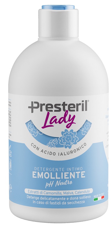 LADY PRESTERIL DETERGENTE INTIMO EMOLLIENTE/PH NEUTRO 250 M L - Farmacia-flash.it