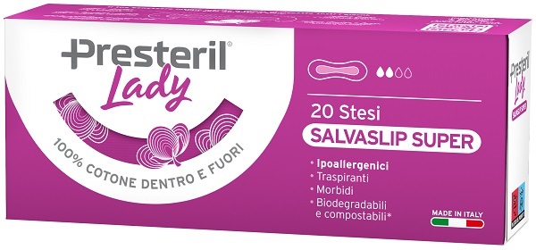 PRESTERIL LADY SALVASLIP SUPER STESI 20 PEZZI - Farmacia-flash.it