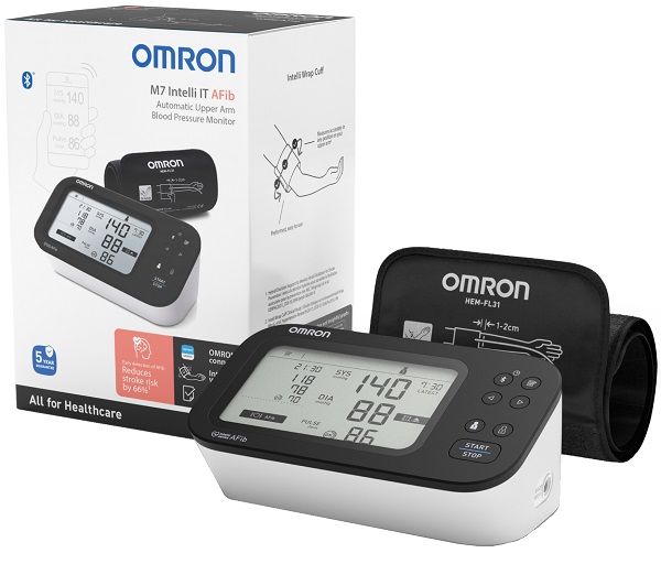 SFIGMOMANOMETRO DA BRACCIO OMRON M7 INTELLI AFIB - Farmacia-flash.it