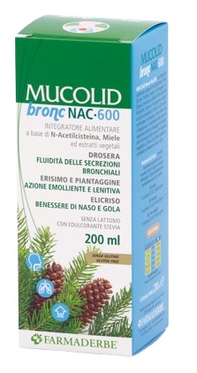 MUCOLID BRONC NAC 600 200 ML - Farmacia-flash.it